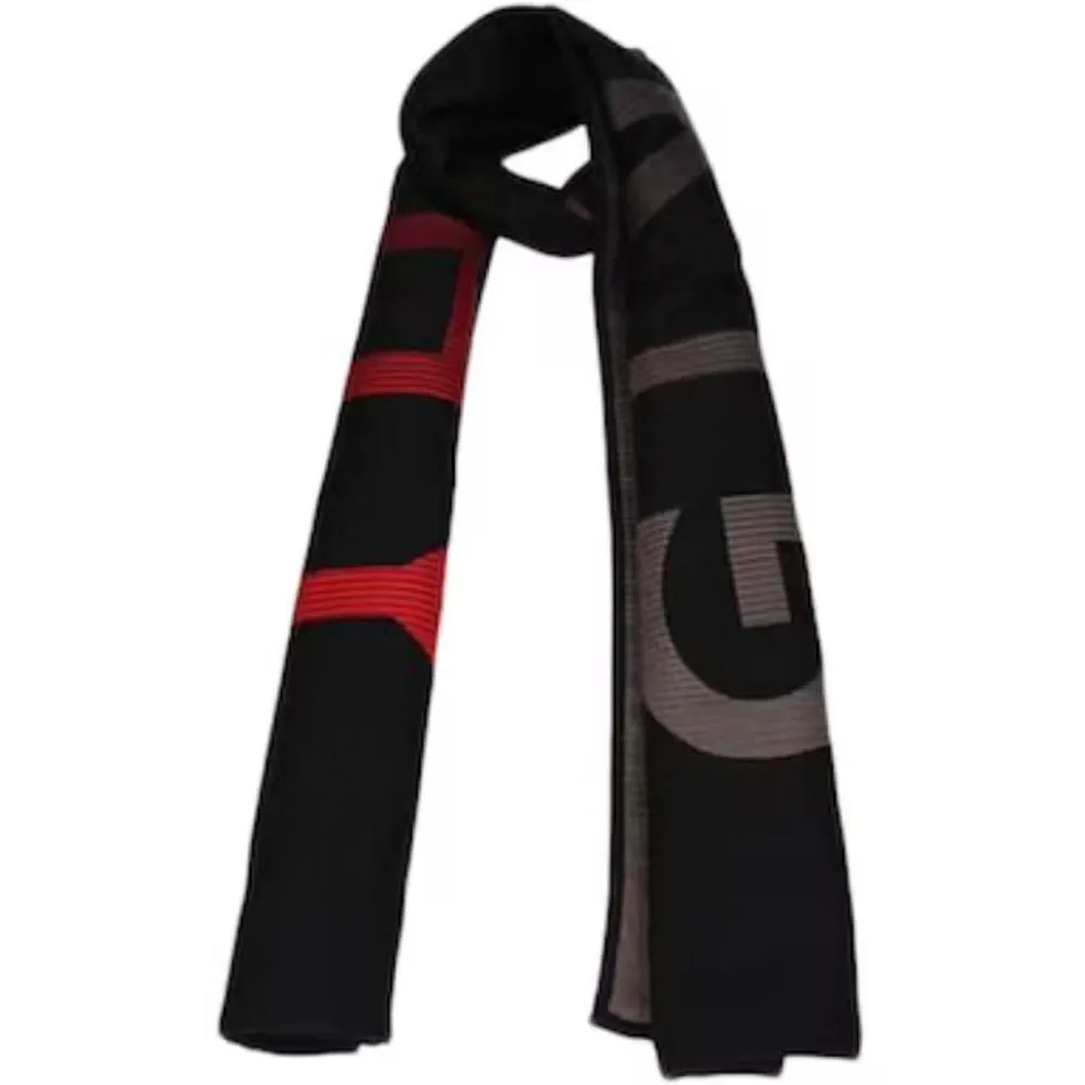 Givenchy Signature degrade ombre logo Wool Scarf men